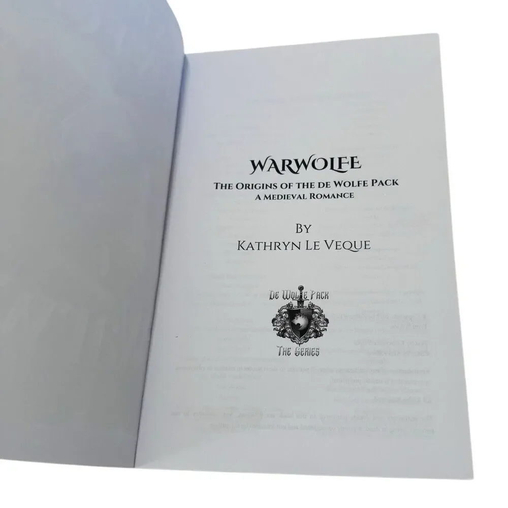 WarWolfe by Kathryn Le Veque (De Wolfe Pack) (2017, Paperback)